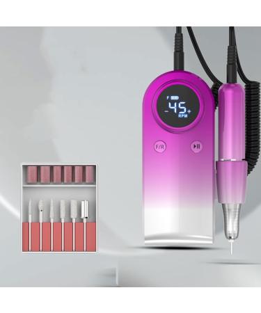 Widybord Electric Nail Drill for Acrylic Gel Nails Manicure Pedicure Polishing Shape Tools for Home Salon Use B - Buy Online on GoSupps.com
