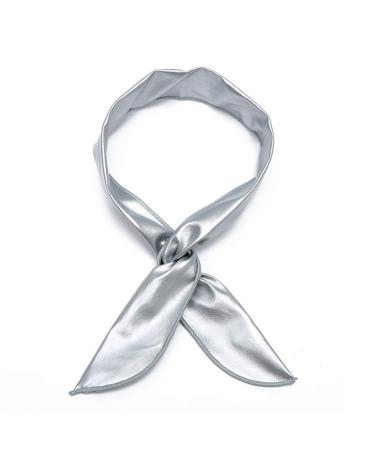Teensery 6 Pcs PU Leather Twist Bow Wired Headbands for Women & Girls - Mixed Color - Buy Online on GoSupps.com