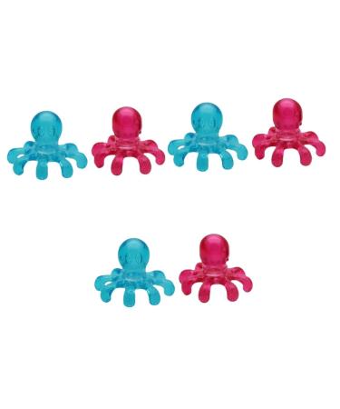 Beaupretty 6 StK massage geria Portable Massage Hair Massage Head Accessories Head Pupils Tools of Professional Headkrats Comfortable Headkratz Household Headgraver