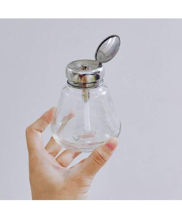 GOSER Empty Nail Polish Pump Dispenser Glass Down Press - Buy Online on GoSupps.com