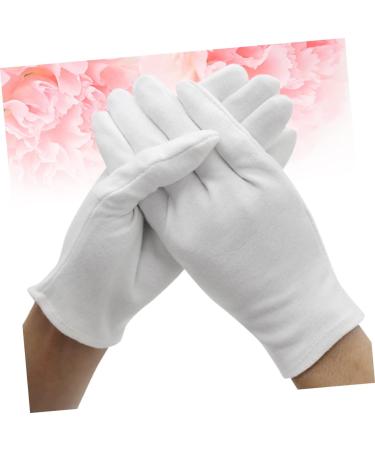 Veemoon 6 Pair Hand Protective Gloves Stretchable Lining Glove Thermal Gloves Industrial Gloves Safety Gloves Soft Gloves Cosmetic Make-up Moisturising Gloves Spa Gloves Pan Beads White - Buy Online on GoSupps.com