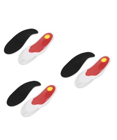 3 Pairs Absorption Insoles Shoe Cushion Sports Insoles Feet Pads Sports