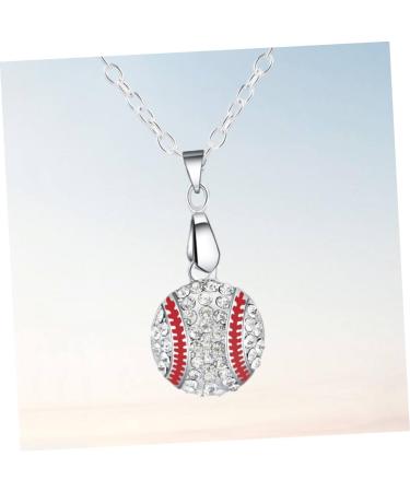 Yardenfun Silver Choker Necklace Trendy Necklace Silver Locket Pendant Ball Necklace Accessories Jewelry Short - Buy Online on GoSupps.com