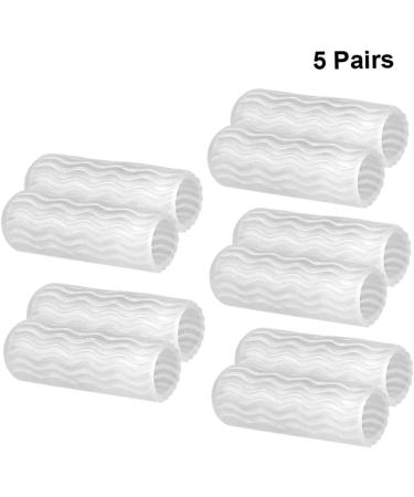 FRCOLOR Silicone Caps - 5 Pairs Thumb Protector Sleeves | Relief Pads & Cover for Ultimate Comfort | International Shipping Available - Buy Online on GoSupps.com