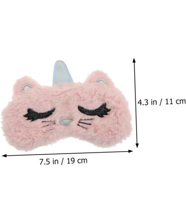 Buy Minkissy 2pcs Cat Eye Mask | Unicorn Sleep Eye Cover | Cozy Eye Shade for Women | Perfect for Xmas & Spa | International Shipping Available - Buy Online on GoSupps.com