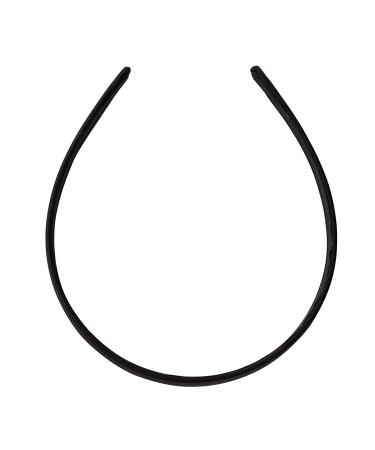 Black Satin Covered Headbands for Women or Teens - 24 Pack (4.8 x 5.75 x 1 In) - Buy Online on GoSupps.com
