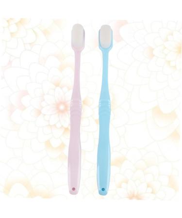 Buy PartyKindom Manual Toothbrush Set - 2pcs Adult Natural Dental Floss Handle for Pregnant Women | Eco-Friendly Oral Care - Buy Online on GoSupps.com