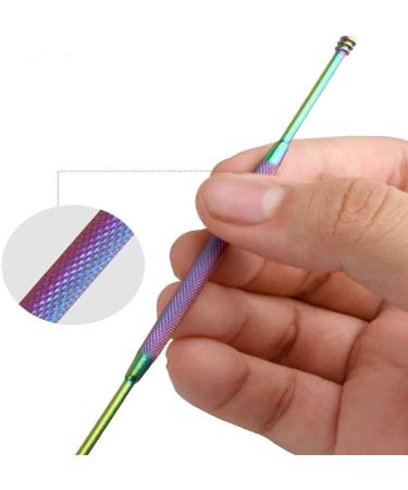 JJLFresheners Color Titanium Ear Pick - Metal Ear Cleaner & Earwax Remover Tool for Effective Ear Care - Buy Online on GoSupps.com