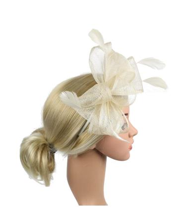 Minkissy Headdress Fascinator with Gauze Foreheads & Clip Cornet - Elegant Accessories for Special Occasions - Buy Online on GoSupps.com