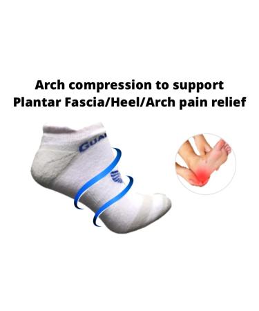 GUARDIANGEL Diabetic Neuropathy Socks for Women (Size 5-9) | Silicone Toe Cushion, Cotton Layers, Arch Compression, Bunion & Toenail Guard, Prevent Swelling/Ulcers | Recommended by Podiatrists - Buy Online on GoSupps.com