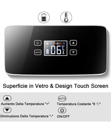 Insulin Cooler Box Mini Electric Insulin Cooler Portable Medicine Fridge Small Cooler Bag Thermostat for Car Travel Home 1 battery - Buy Online on GoSupps.com