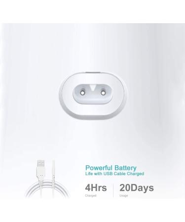 Portable Dental Oral Irrigator - 3 Modes 6 Jet Tips Rechargeable & Waterproof Teeth Cleaner for Home/Travel - 300ml Detachable Reservoir - Black & White - Buy Online on GoSupps.com