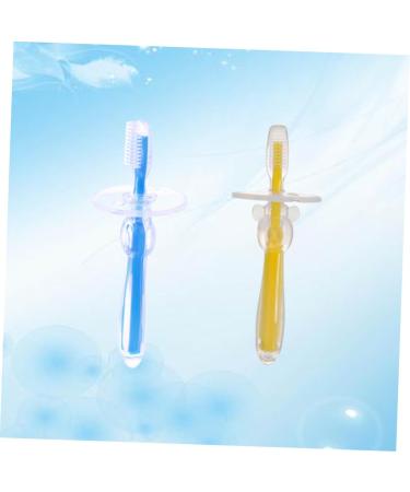 Frcolor 2-Pack Infant Training Toothbrush Set | Soft Bristle Children s Toothbrush & Fun Toys for Milk Teeth | Perfect for Toddlers - Buy Online on GoSupps.com