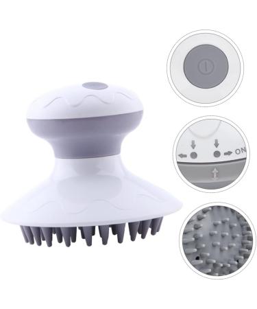 GLEAVI 2 Pack Electric Shampoo Brush - Cordless Abs Material White Massager for Deep Cleansing & Scalp Care - Buy Online on GoSupps.com