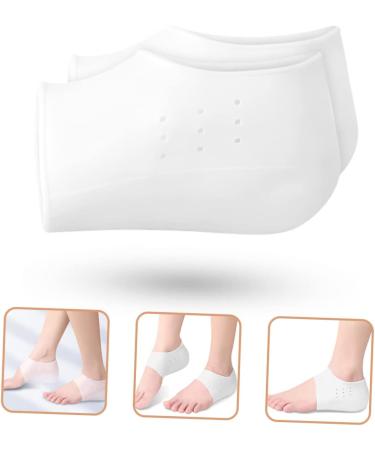 NOLITOY Height Increasing Insole Sock Pads - 2 Pairs Invisible Heel Pads for Men & Women | Comfort & Height Boost - Buy Online on GoSupps.com