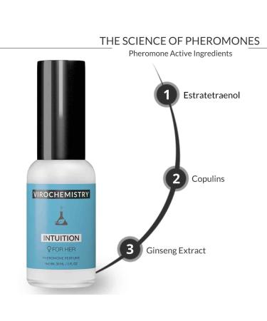 Pheromones to Attract Men for Women (Intuition) - Elegant Ultra Strength Organic Fragrance Body Perfume (1 Fl. Oz)(Human Grade Pheromones to Attract Men) Peach Water Lily Musk Cedar Vanilla Sandalwood 1 Fl Oz (Pack of 1) - Buy Online on GoSupps.com
