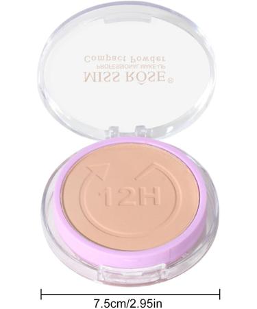 Makeup Powder | Smoothes Compact Poreless Face Powder Matte - Smoothes portable makeup for even complexion travel and daily use for women women Qiongni - Buy Online on GoSupps.com