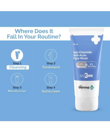 PUB 2% Salicylic Acid & 2% Niacinamide Face Wash | Anti-Acne Formula | 80ml - Shop Internationally - Buy Online on GoSupps.com