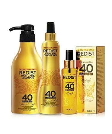 Redist USA 40 Overdose Hair Care Oil 5.09 oz - Nourishing Hair Treatment - Buy Online on GoSupps.com