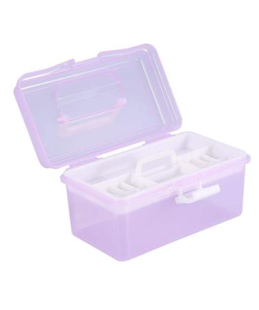 Nail Storage Box - 3 Types Multifunctional Makeup Tools Container for Beauty Salon & Home | Nail Art Manicure Organizer - Buy Online on GoSupps.com
