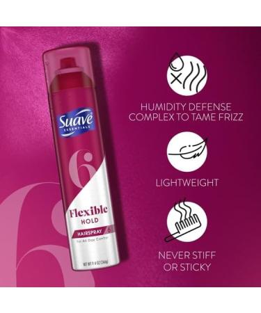Sua ve Hairspray for Women and Men Flexible Hold - Anti-Frizz Hair Products Hair Finishing Spray Anti-Humidity Spray for Hair- 9.4 Oz (Pack of -2) - Buy Online on GoSupps.com