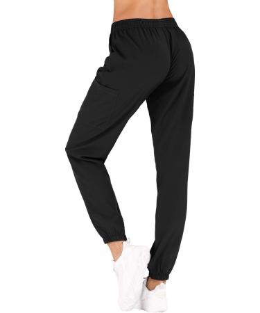 Minty Mint Women's Solid Stretch Medical Uniform Scrub Set - V Neck Top & Cargo Jogger Pants - Black, Medium Size - Buy Online on GoSupps.com