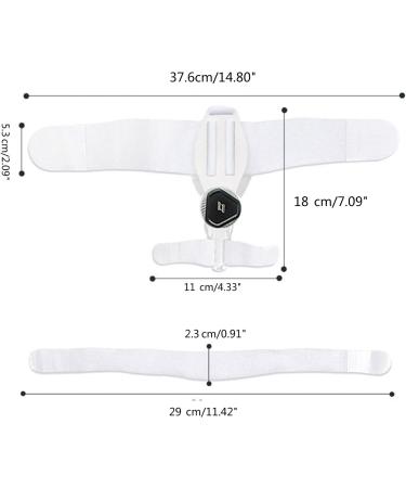 Buy Oueyfer Orthopedic Bale Corrector for Men & Women - Adjustable Silicone Cushions & Toe Smoothing Design - Available in White & Black - Buy Online on GoSupps.com