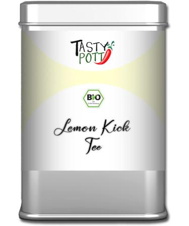 Jeske Sports Supplies Tasty Pott Bio Lemon Kick Tea tea mix balm clover primrose lavender hot drink relaxation in the can Bio Lemon Kick Tea 20 g - Buy Online on GoSupps.com