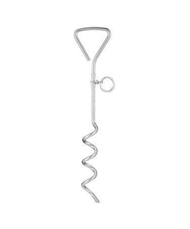 Balacoo Pet Stake Spiral Tie-Out Pet Supply Stake Dog Leash Anchor Stakes with Spiral Shape Suitable for Outdoor Yard and Camping Small Medium and Large Pets - Buy Online on GoSupps.com