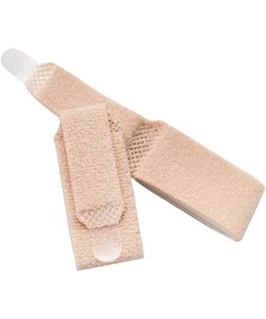Toe Straightener Brace for Hammer Toes & Broken Toes | Superior Splint & Wrap for Men & Women - 1 Pair (Tan - Buy Online on GoSupps.com