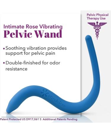 Intimate Rose Pelvic Wand for Muscle Pain Relief - Pelvic Physical Therapy Vibration - Buy Online on GoSupps.com