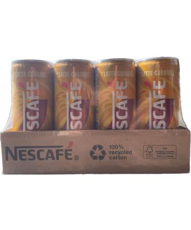 Nescafe Iced Coffee Caramel Cans 12x250ml - International Shipping to Austria | Buy Now! - Buy Online on GoSupps.com