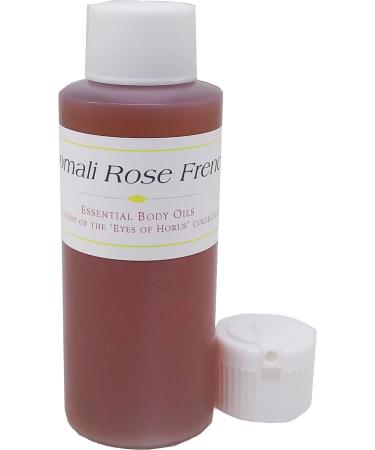 Somali Rose French For Women Scented Body Oil Fragrance Flip Cap - Brown - 2 oz. - ID#23148 2 Fl Oz (Pack of 1)