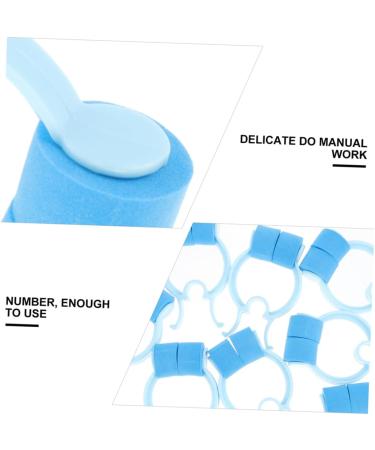 Lurrose 10-Piece Nose Correction Clips & Accessories | Plastic Clamps & Jewelry Care | Blue Nose Plug Bubble Clips - Ideal for Pool Use (6.5x4cm) - Buy Online on GoSupps.com