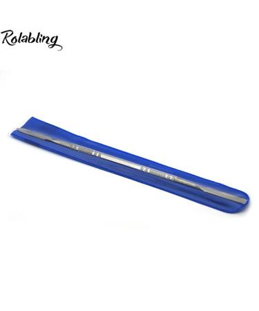 Rolabling 7.2 Pro Stainless Steel Makeup Spatula Double Sided Cosmetic Stirring Rod Nail Art Manicure Tool - Size 2 - Buy Online on GoSupps.com
