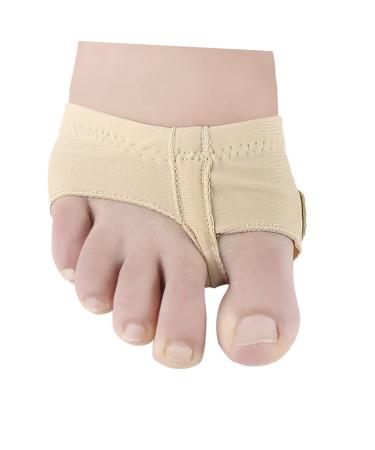 Healifty 1 Pair Topper Socks Foot Thongs for Dance Kids Forefoot Cushions Dance Socks Belly Dance Insoles Ballet Toe Protector Front Pad Floor Mat Beige Foot Protector Major Forefoot Pads Beige L