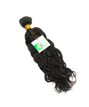 18 inch (NC2) 9A Grade Curly 100% Brazilian Human Hair Extension Weave Weft 100g - Color# Natural