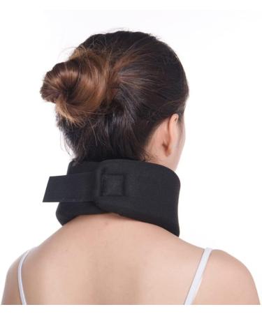 Adjustable Soft Foam Neck Support for Pain Relief | Ideal for Sleep & Injury Recovery (Size M) - Buy Online on GoSupps.com