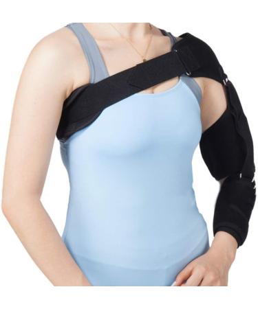 Enshey Shoulder Brace Support - Adjustable Compression Sleeve for Stroke Recovery - Buy Online on GoSupps.com