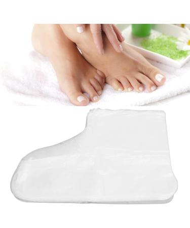 100-Pack Disposable Foot Masks - Moisturizing Pedicure Socks for Spa Treatment | One-Way Clear Foot Moisturizer - Buy Online on GoSupps.com