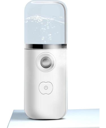 Mini Facial Steamer Portable Face Steamer Face Steamer Handy Moisturizing Mist Sprayer Skin Care Steamer USB Rechargeable Use Mineral Water  - Buy Online on GoSupps.com