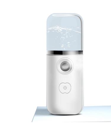 Rechargeable Na-no Facial Sprayer - Steamer Humidifier - Face Steamer Handy Moisturizing Mist Sprayer Skin Care Steamer USB Rechargeable Use Mineral Water Uwariloy