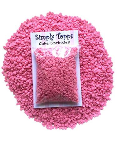 Pink Confetti Edible Sugar Sprinkles 25g Cake & Cupcake Decorations