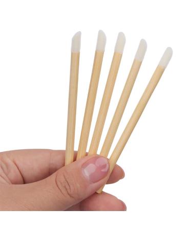50 Pcs Lip Brushes - High-Quality Lip Gloss Wands & Lipstick Applicators | Makeup Tool with Wooden Handle | Perfect for Beauty Enthusiasts - Buy Online on GoSupps.com