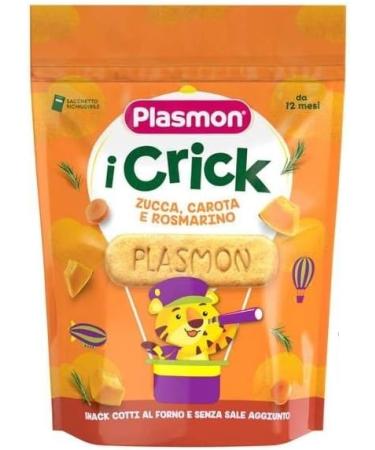  Italian Gourmet E.R. Plasmon i Crick 6 x 100g Sachets with Pumpkin Carrot and Rosemary Flavour + Gourmet Polpa di Pomodoro Italian Box 400g - Buy Online on GoSupps.com