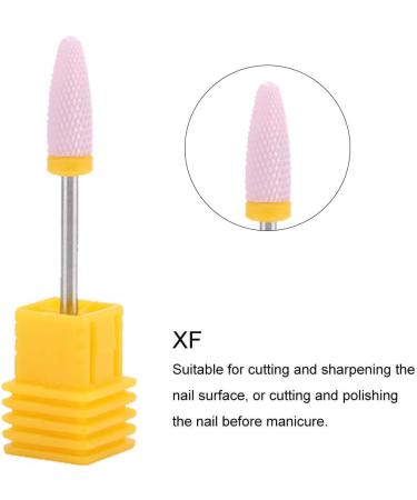 Ceramic Nail Drill Bit Cylinder Shape Grinding Head Nail Drill Bit for Nail Polishing Manicure Tools Fine Manicure Drill Bits (5 Types) (20L) 20st - Buy Online on GoSupps.com