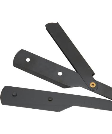 Foldable Straight Edge Razor - Ergonomic Manual Shaver | Professional & Portable Gift for Travel & Home - Buy Online on GoSupps.com