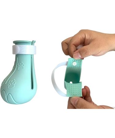 4 Pieces Silicone Anti-Scratch Cat Shoes | Anti-Off Nail Gloves & Cat Boots - Green Claw Covers - Buy Online on GoSupps.com