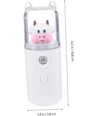 Beavorty Travel Humidifiers Portable Pocket Size Facial Mister Moisturizing Mist Sprayer Small Humidifier Oul Diffuser 3.8x3.8x10.8cm White - Buy Online on GoSupps.com