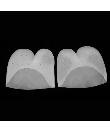 JYCCH 5 Pairs Gel Toe Protectors - Callus Cushions for Ballet Pointe - Adult Women (Closed White) - Buy Online on GoSupps.com
